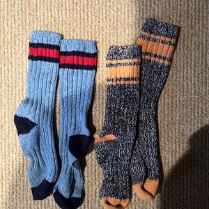 J Crew thick boot socks